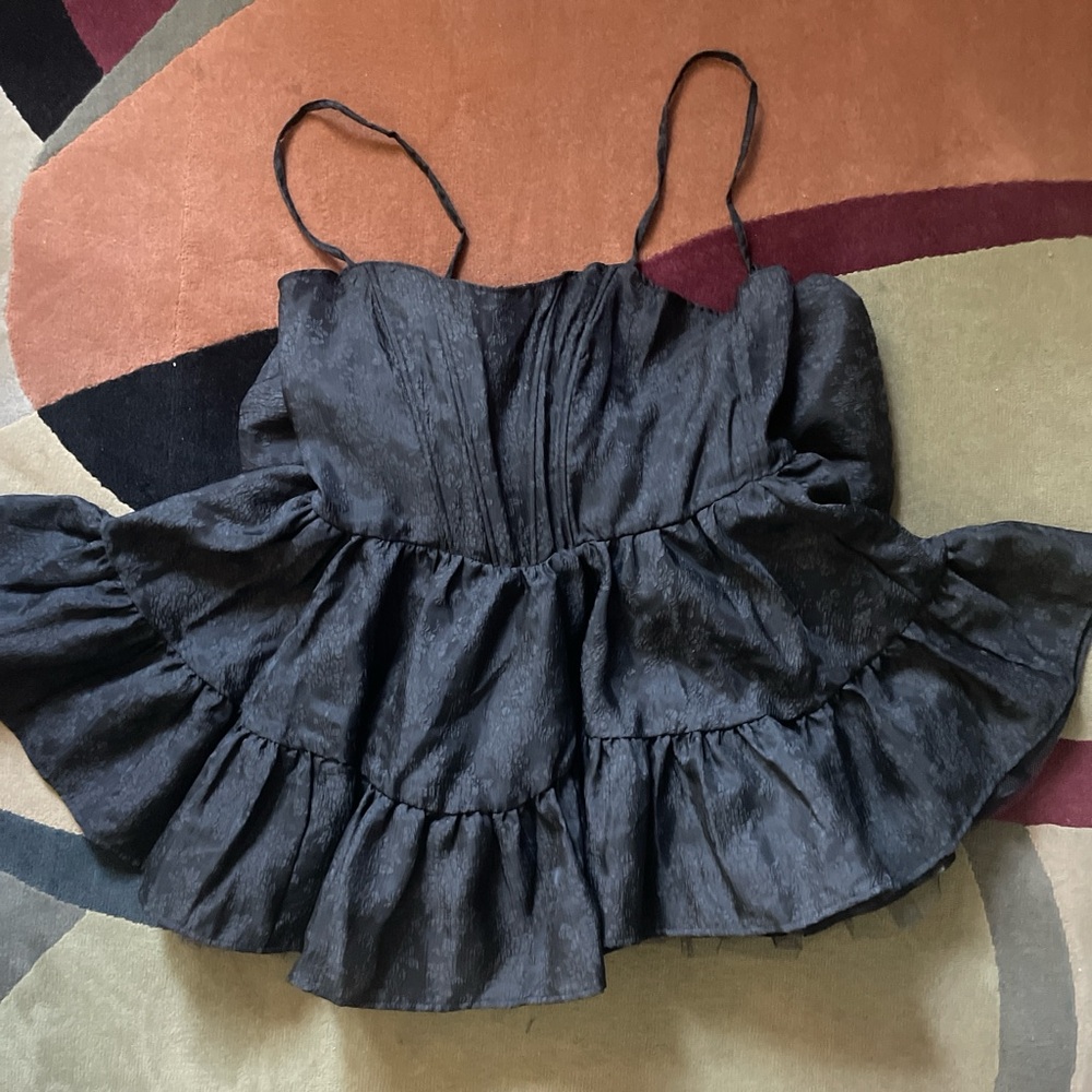 PLUS THIS MAGIC MOMENT MINI DRESS - BLACK